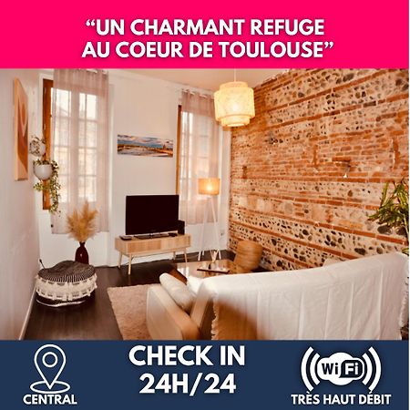 דירות טולוז Le Charme D'Arnaud Hypercentre Wifi Accueil Gratuit H24 מראה חיצוני תמונה